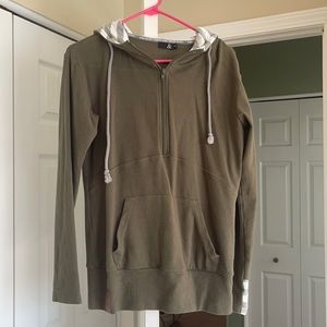 Size small quarter zip hoodie